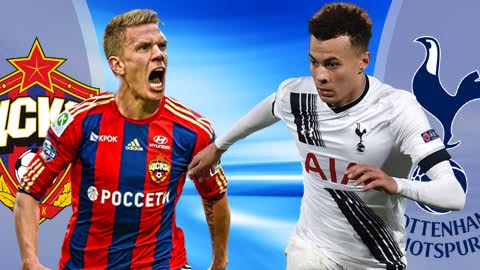 CSKA Moscow vs Tottenham, 01h45 ngày 28/9