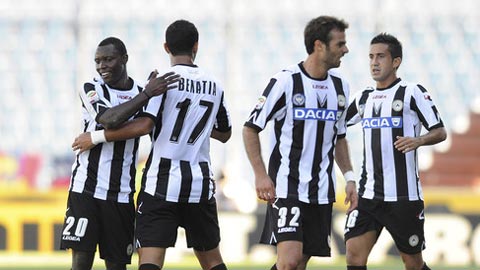 Udinese vs Fiorentina, 01h45 ngày 22/9