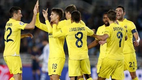 Villarreal vs Sociedad, 23h30 ngày 18/09