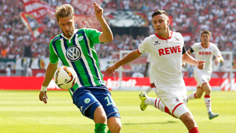 Wolfsburg vs Cologne, 20h30 ngày 10/9