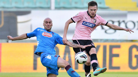 Palermo vs Torino, 01h45 ngày 18/10