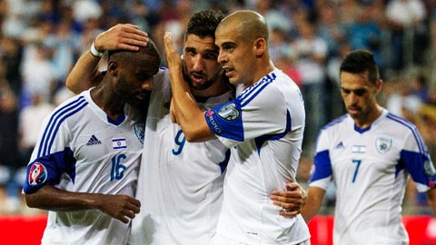 Israel vs Liechtenstein, 23h00 ngày 9/10