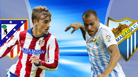 Atletico vs Malaga, 23h30 ngày 29/10: Vượt qua thử thách