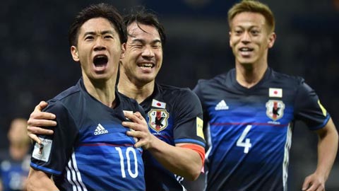 Nhật Bản vs Iraq, 17h35 ngày 6/10