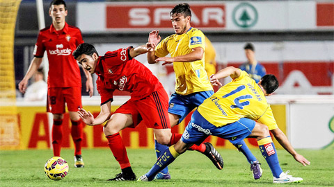 Osasuna vs Las Palmas, 23h30 ngày 1/10