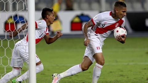 Chile vs Peru, 06h30 ngày 12/10