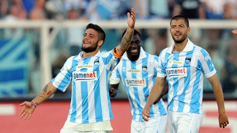 Pescara vs Sampdoria, 23h00 ngày 15/10