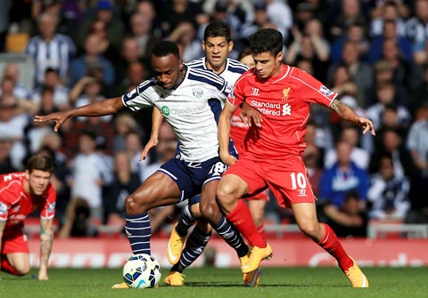 Liverpool vs West Brom, 23h30 ngày 22/10: Cẩn thận kẻo vấp!