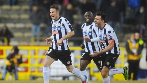 Udinese vs Torino, 01h00 ngày 1/11