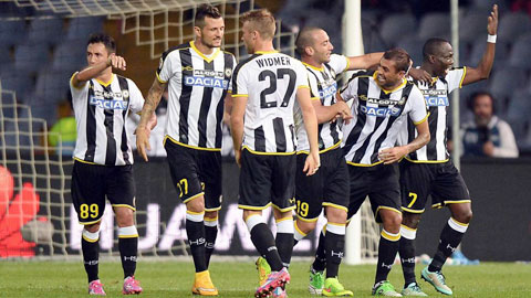 Palermo vs Udinese, 01h45 ngày 28/10