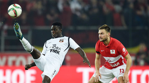 Ural vs Spartak Moscow, 21h00 ngày 22/10