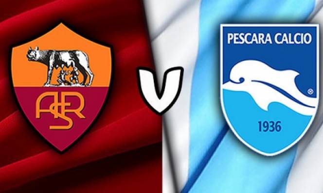 Roma vs Pescara, 02h45 ngày 28/11: Không có cơ hội