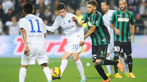 Sassuolo vs Atalanta, 21h00 ngày 6/11