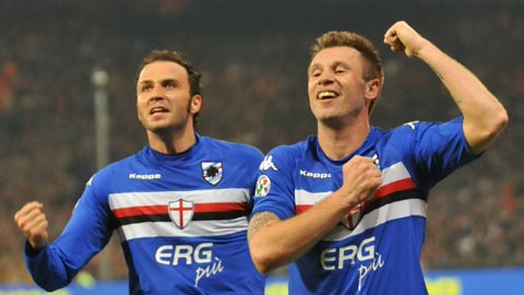 Sampdoria vs Cagliari, 3h00 ngày 1/12