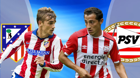 Atletico Madrid vs PSV Eindhoven, 02h45 ngày 24/11: Bảo vệ chỗ đứng