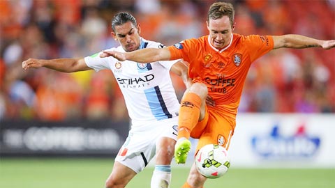 Brisbane Roar vs Melbourne City, 15h50 ngày 4/11