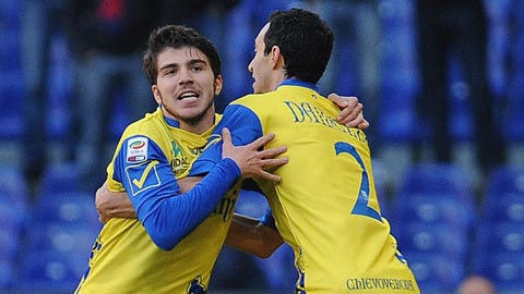 Chievo vs Cagliari, 21h00 ngày 19/11