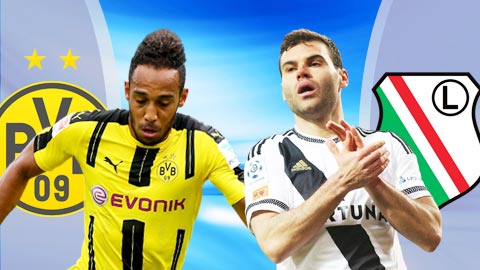 Dortmund vs Legia Warsaw, 02h45 ngày 23/11: Ngày hội bắn của chủ nhà