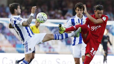 Gijon vs Sociedad, 0h30 ngày 21/11