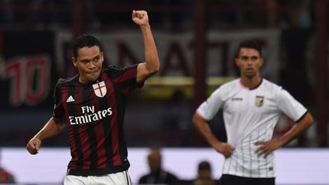 Palermo vs Milan, 21h00 ngày 6/11: Tìm lại cảm hứng cho Bacca