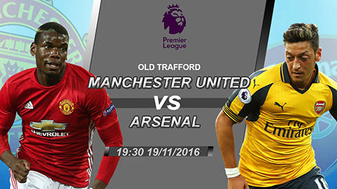 Man United vs Arsenal, 19h30 ngày 19/11: Đạp xác Pháo, với Top 4