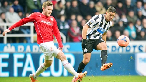 Newcastle vs Cardiff, 22h00 ngày 5/11