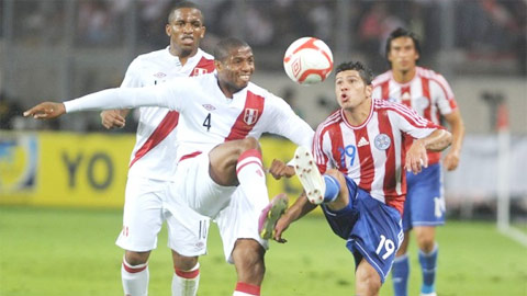 Paraguay vs Peru, 06h30 ngày 11/11