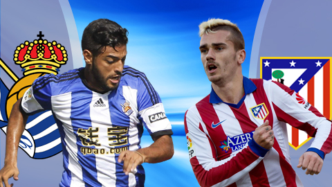 Real Sociedad vs Atletico Madrid, 22h15 ngày 5/11: Dạo chơi ở Anoeta