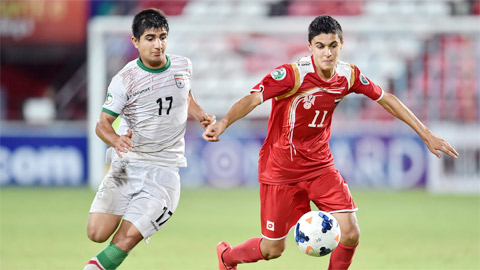 Syria vs Iran, 19h00 ngày 15/11