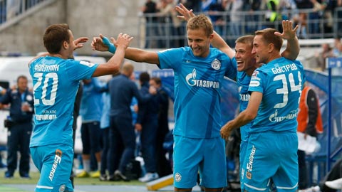 Zenit vs Maccabi Tel Aviv, 23h00 ngày 24/11