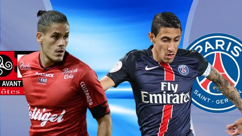 Guingamp vs PSG, 23h00 ngày 17/12: Có biến ở Roudourou!