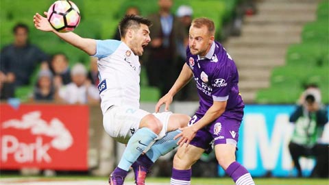 Melbourne City vs Perth Glory, 15h50 ngày 27/12