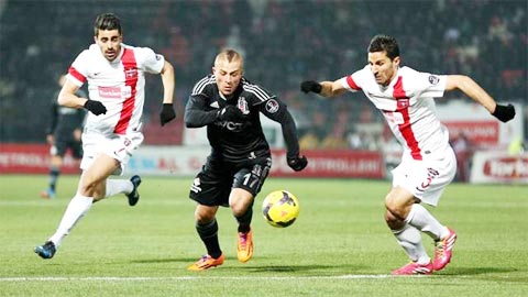 Besiktas vs Gaziantepspor, 23h00 ngày 24/12