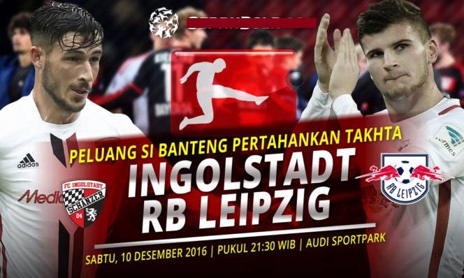 Ingolstadt vs RB Leipzig, 21h30 ngày 10/12: Khách bay cao, chủ xuống đáy