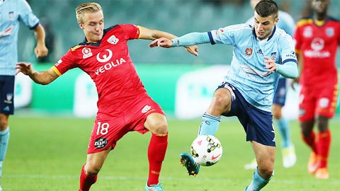 Adelaide vs Sydney FC, 15h50 ngày 26/12