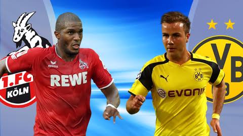Cologne vs Dortmund, 21h30 ngày 10/12