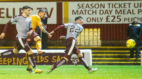 Hamilton Academical vs Motherwell, 20h00 ngày 31/12