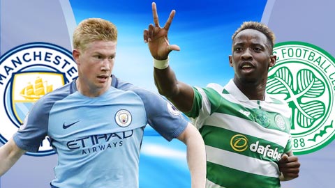 Man City vs Celtic, 02h45 ngày 7/12: Tập dượt xả stress