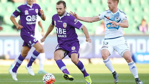 Melbourne Victory vs Perth Glory, 15h50 ngày 2/12