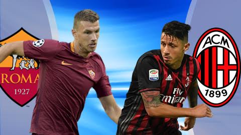 Roma vs Milan, 03h00 ngày 13/12: Dưới Juve chỉ có Roma