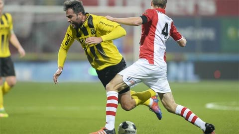 Volendam vs VVSB, 0h30 ngày 14/12