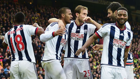 West Brom vs Swansea, 03h00 ngày 15/12