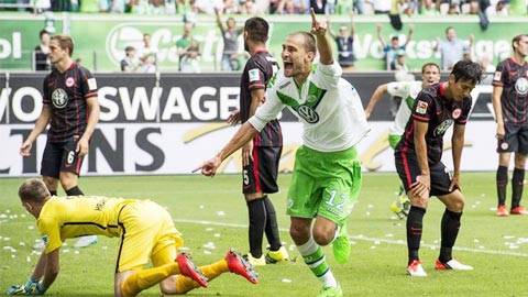 Wolfsburg vs Frankfurt, 0h30 ngày 18/12