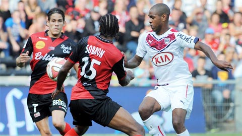 Bordeaux vs Guingamp, 0h45 ngày 12/1