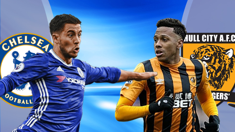 Chelsea vs Hull City, 23h30 ngày 22/1: Một vòng quay 3-4-3