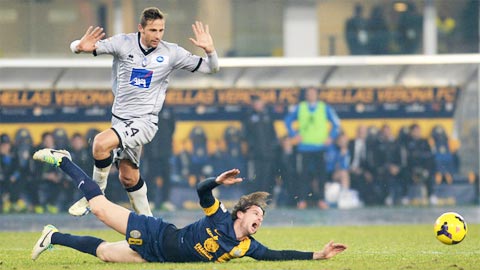 Chievo vs Atalanta, 21h00 ngày 8/1