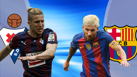 Eibar vs Barcelona, 02h45 ngày 23/1: Bùng nổ trên đất khách