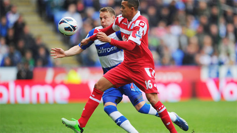 Reading vs QPR, 03h00 ngày 13/1