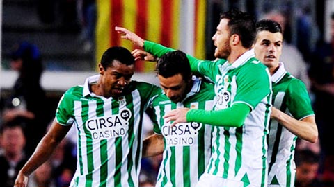 Real Betis vs Gijon, 00h30 ngày 23/01