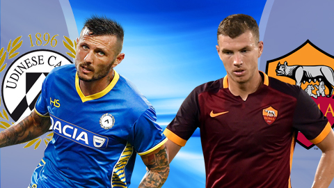 Udinese vs Roma, 21h00 ngày 15/1: Phong cách khắc khổ hình thành